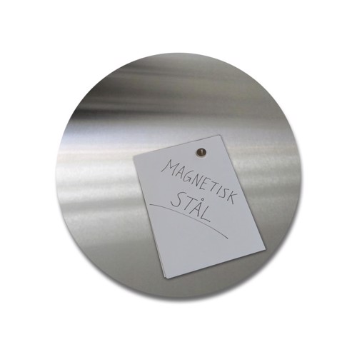 Rund Magnetisk Rustfri stålplate